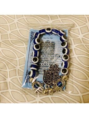 Hamsa Stretch Bracelet